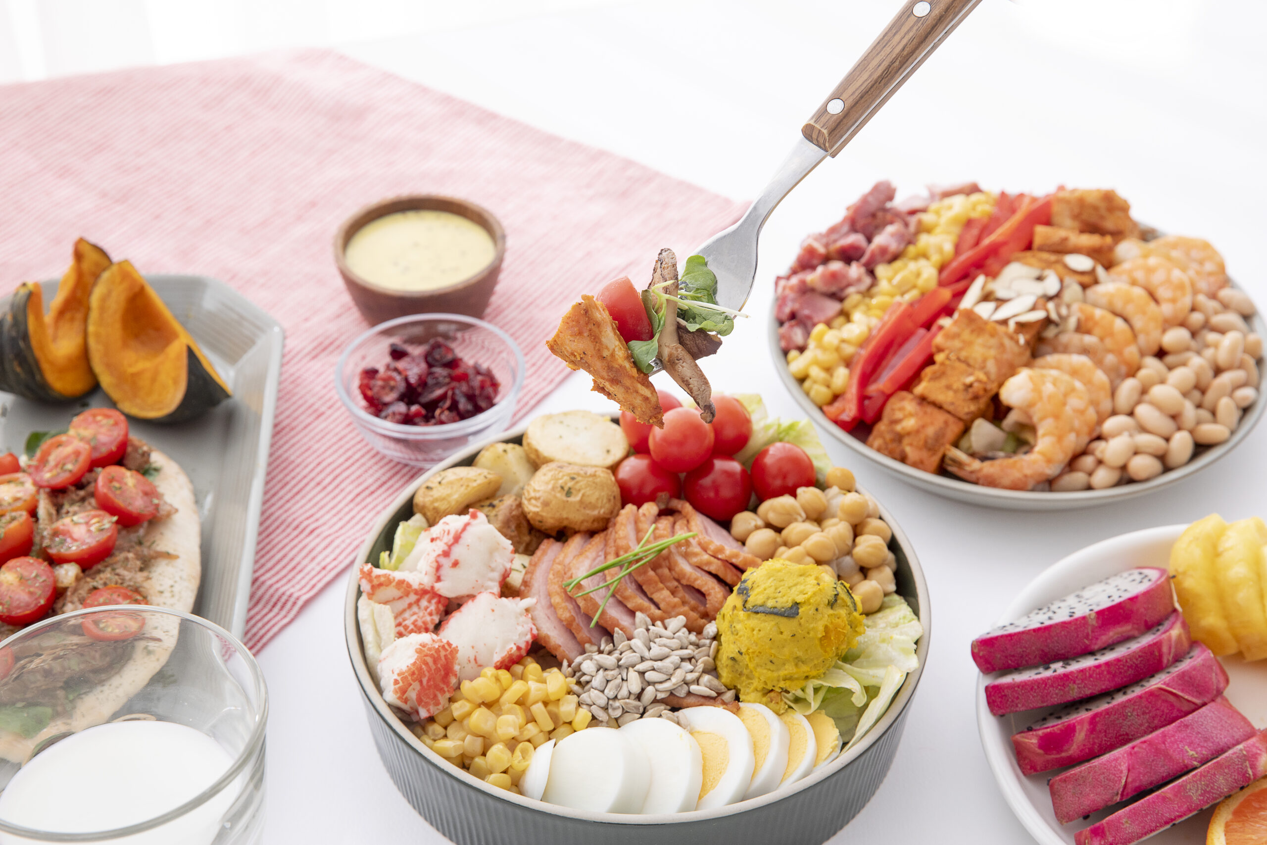 ABC 샐러드 정기배송 식단 도시락 배달 구독 다이어트 포케 1회 2팩씩 월수 2주코스