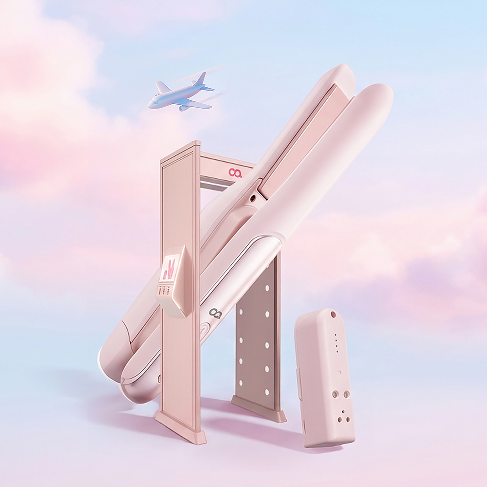 오아 프리온 무선 고데기 배터리 분리형 탈착형 고대기 비행기 기내반입 가능 미니 여행용 휴대용 앞머리 매직기