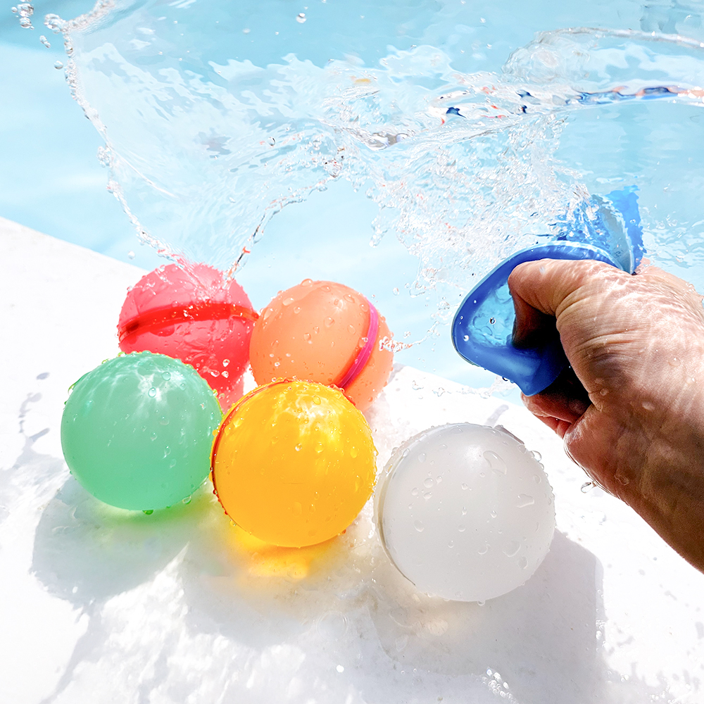 물놀이 즐거움이 가득! 플레이맥스 실리콘 자석 워터볼 6종 세트 소개