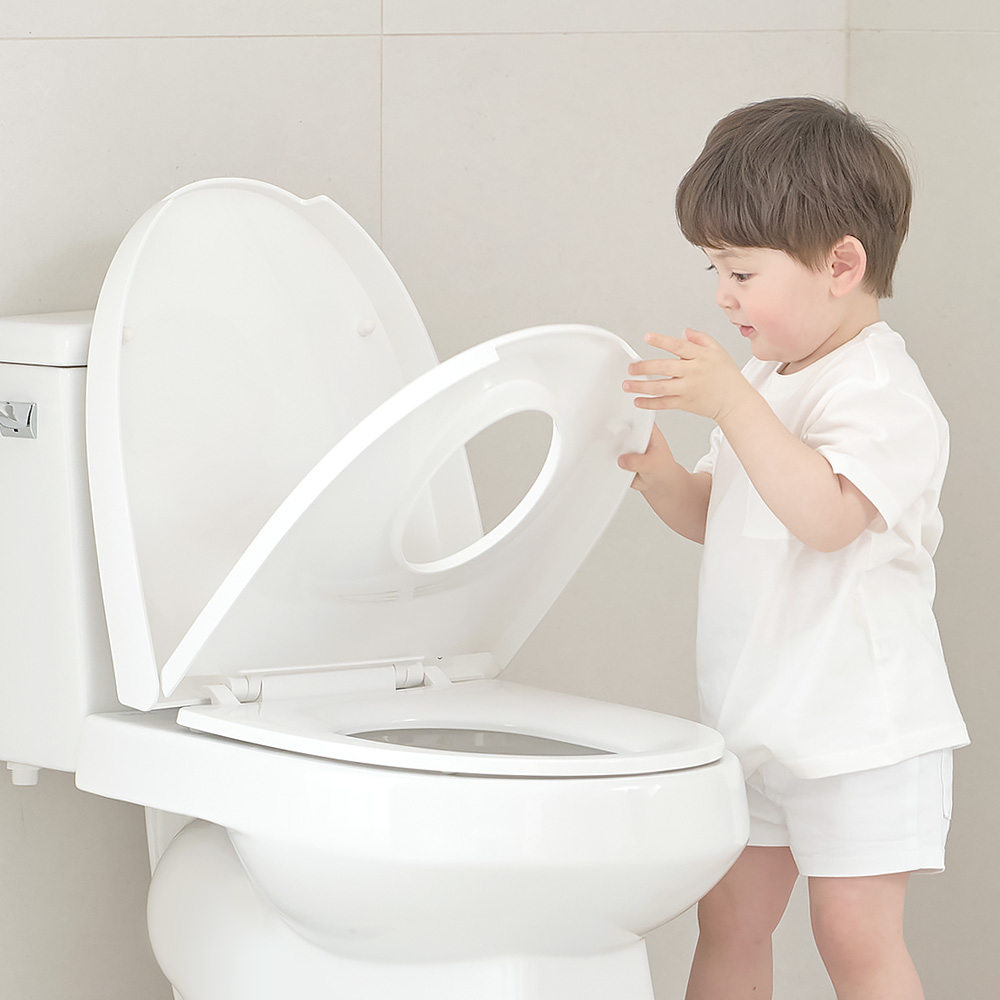 아이팜 무소음 풀커버 아기 변기커버로 배변훈련 쉽게 시작하세요!