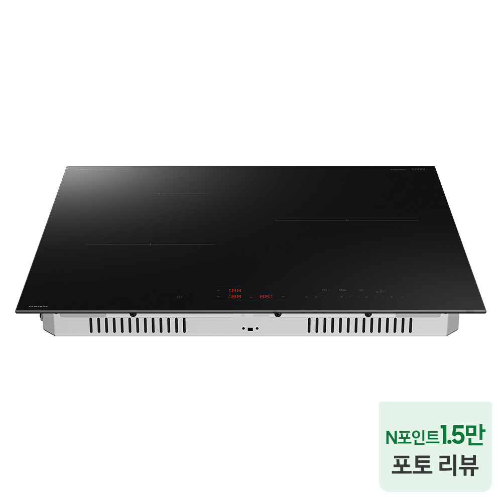 집에서 만나는 세련된 인덕션 레인지, 삼성 3구 빌트인 슬림핏 블랙 추천해요