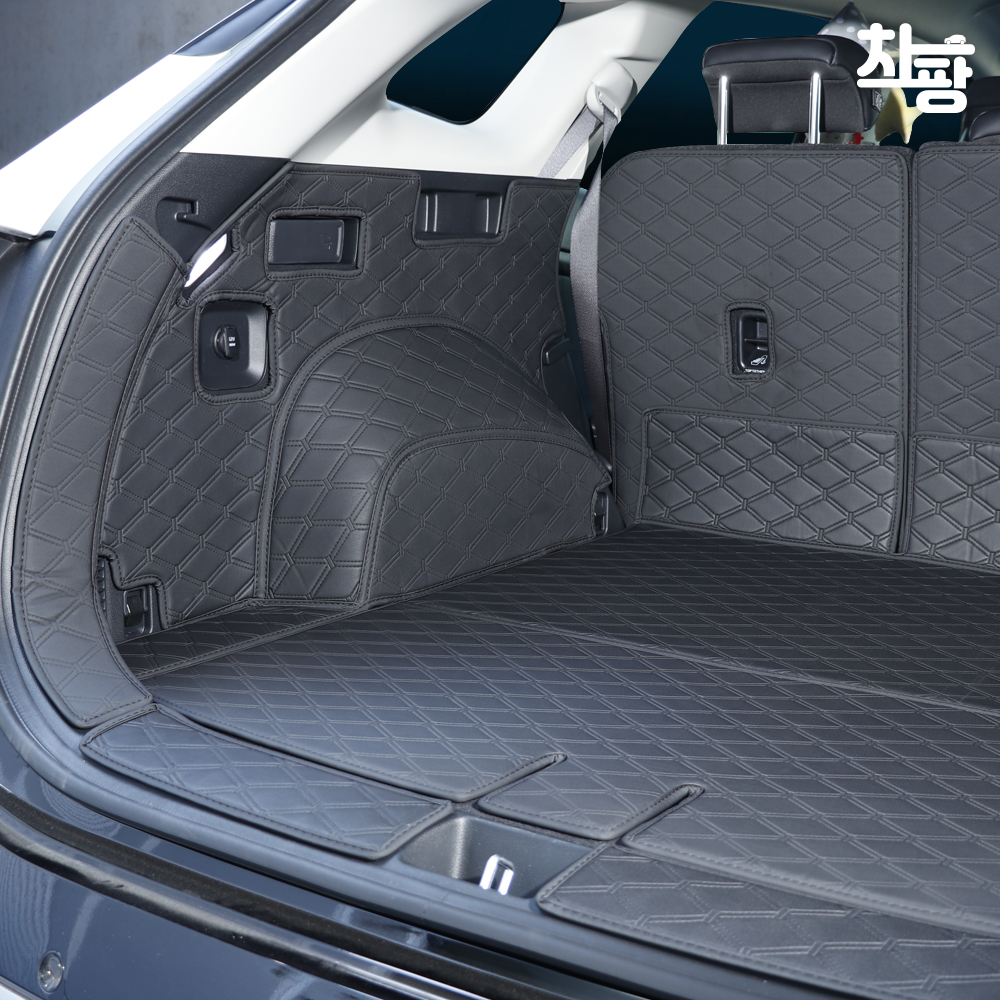 차팡 SUV 트렁크매트 기아 더뉴스포티지 NQ5 페이스리프트 하이브리드 스피커무 차박매트 풀커버