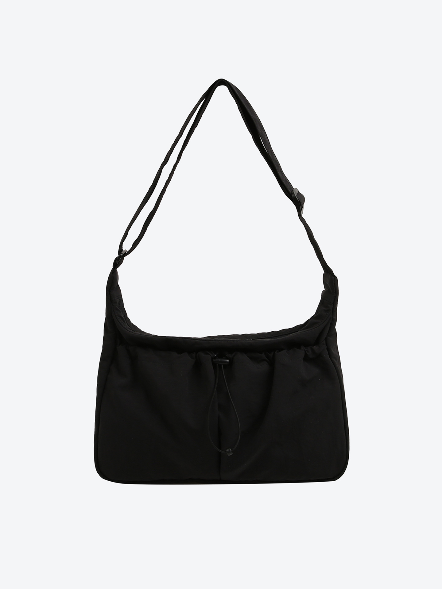 일상 속에서 딱 어울리는 나일론 스트링 스퀘어 호보백 추천