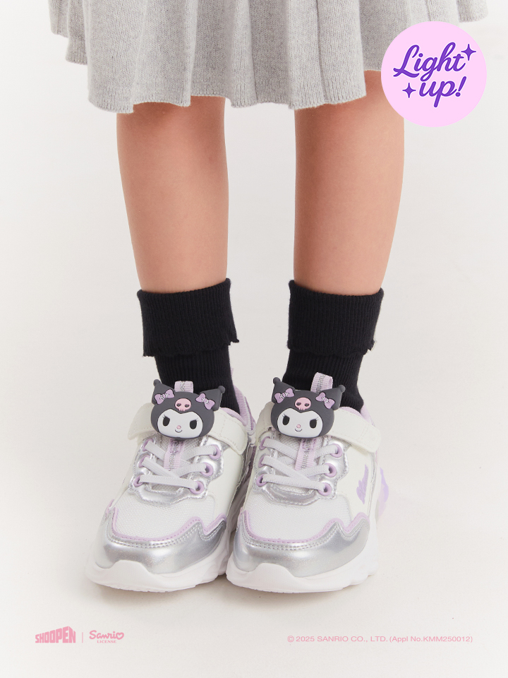 신학기 맞이 산리오 하트 라이팅 운동화, 귀엽고 편안하게 신어보세요!