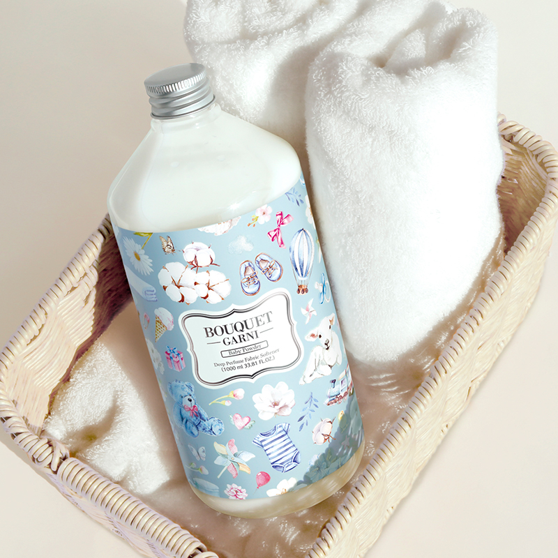 집안 곳곳에 상쾌함을 더하는 부케가르니 섬유유연제, 대용량으로 편리하게 사용하세요!