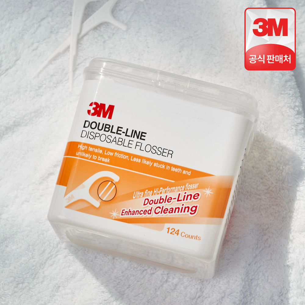 일상에서 간편하게 사용하는 치실 추천, 3M 더블라인 Y형 치실