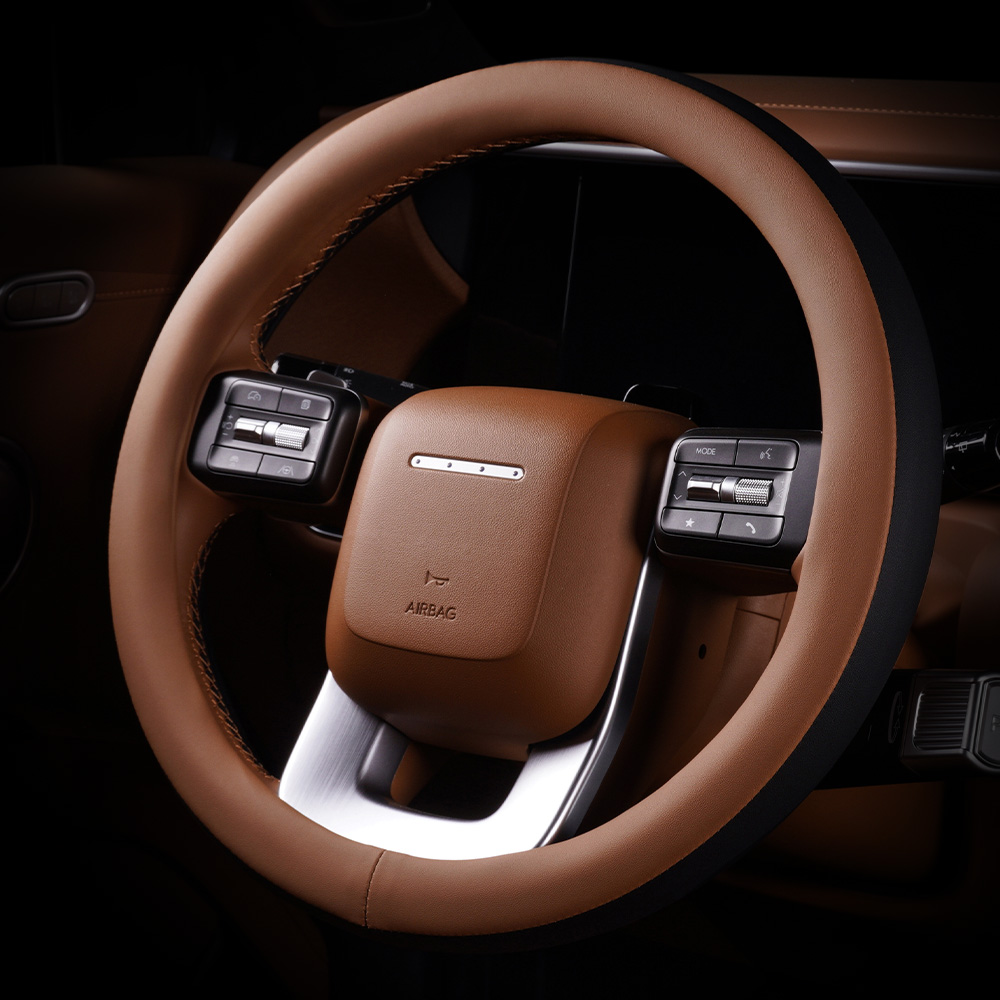 운전할 때 더 편하고 안전하게! 디올뉴 팰리세이드 LX3 타공 핸들커버 추천