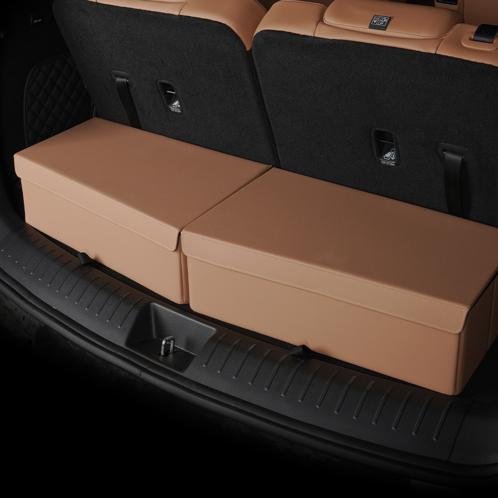 싼타페 MX5 3열 트렁크 정리함으로 차 안 정리 끝내기!