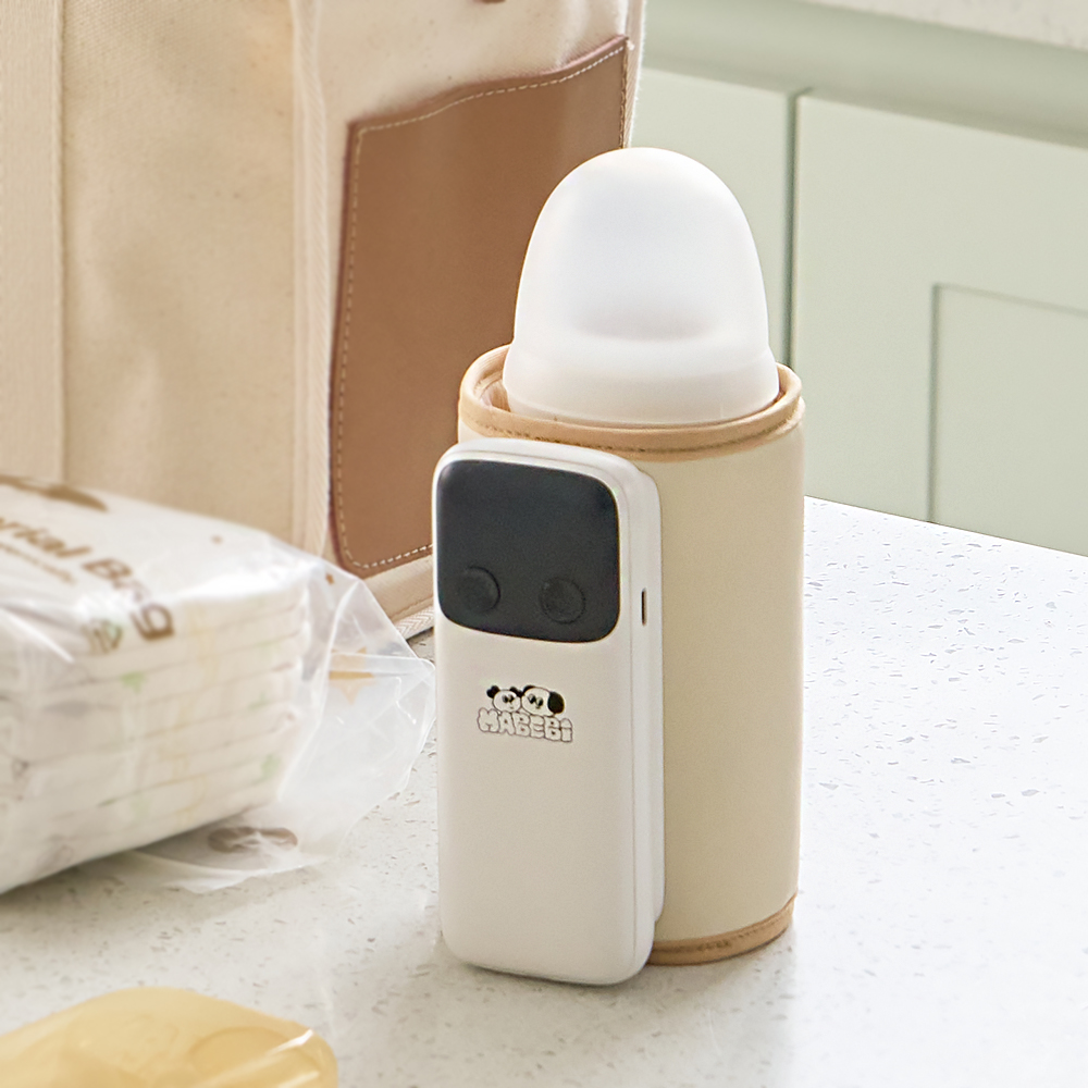 마베비 휴대용 보틀워머 플러스 모유 젖병 액상분유 데우기 이유식 보온 중탕기