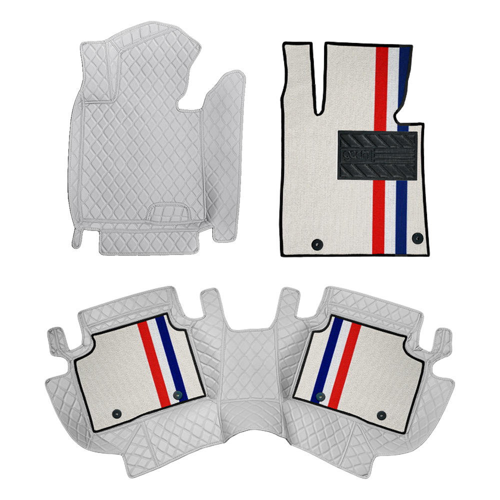 차량 바닥을 깔끔하게! 가온 카매트 7D 오니핏 입체 가죽 코일 앞좌석 매트