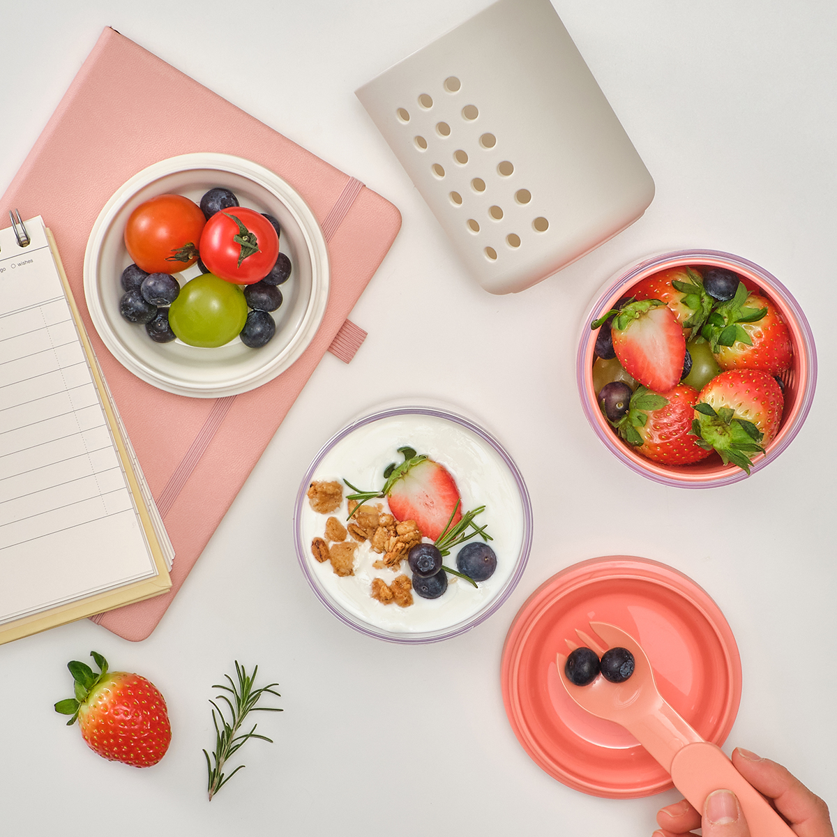 락앤락 투고 요거트&푸르츠팟 과일용기