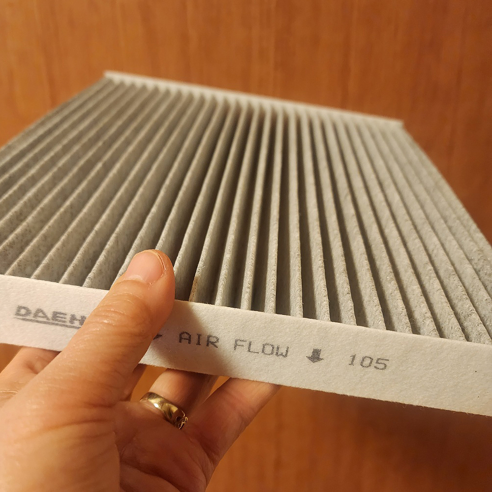 차량 실내 공기 깨끗하게! 에어컨 활성탄 필터 추천