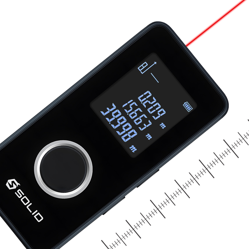 작은 크기지만 강력한 거리 측정 도구, 솔리드 충전 레이저 거리계 소개