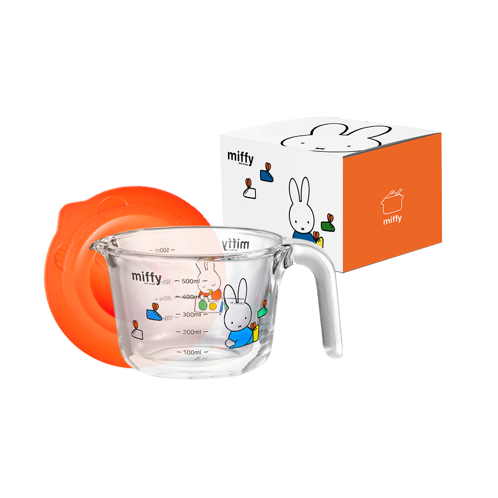 [에지리x미피] 계량컵 내열유리 눈금컵 250ml
