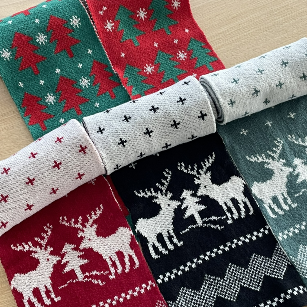 크리스마스목도리 커플목도리 목돌이