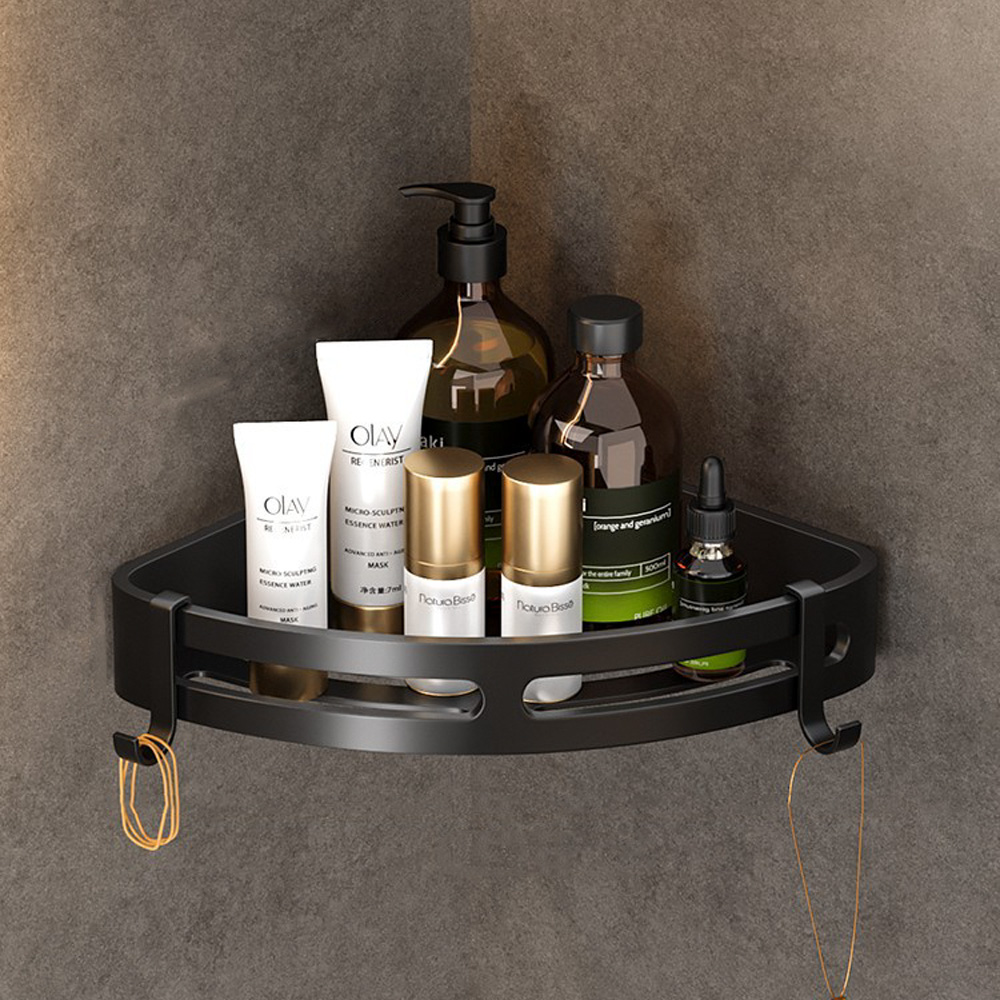 욕실 공간을 깔끔하게! 무타공 욕실선반으로 간편 정리하기