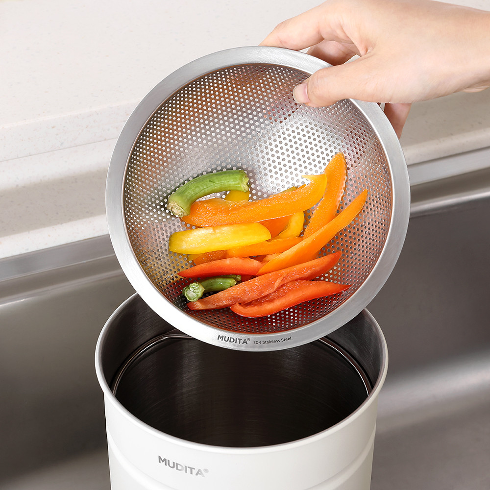 집에서 간편하게 쓰레기 정리! 무디타 304 스텐 진공 음식물 쓰레기통 추천