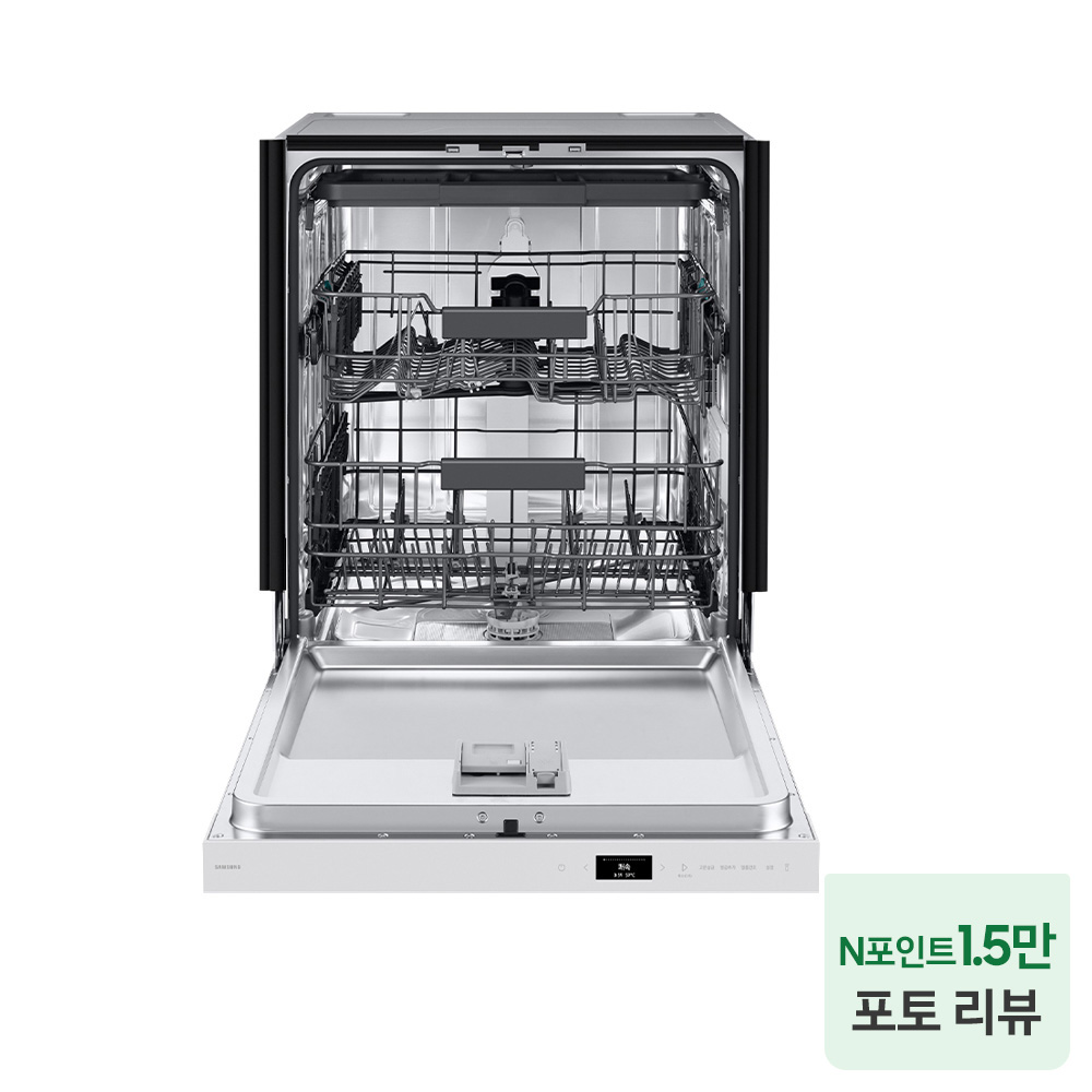 삼성 비스포크 AI 식기세척기 25년형 14인용 1등급 빌트인 DW80F73X1UEW 열풍건조