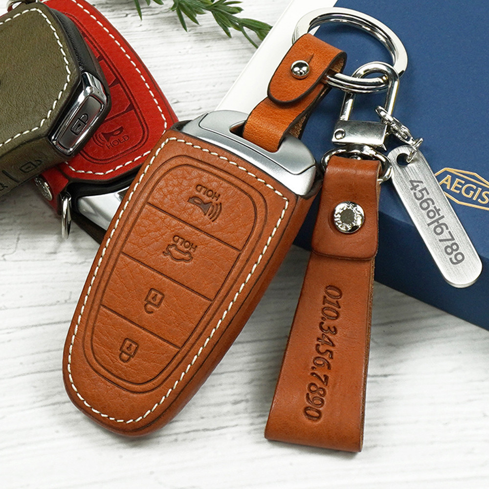 일상에서 딱 맞는 자동차 스마트 키케이스 추천! 고급 가죽으로 세련되게