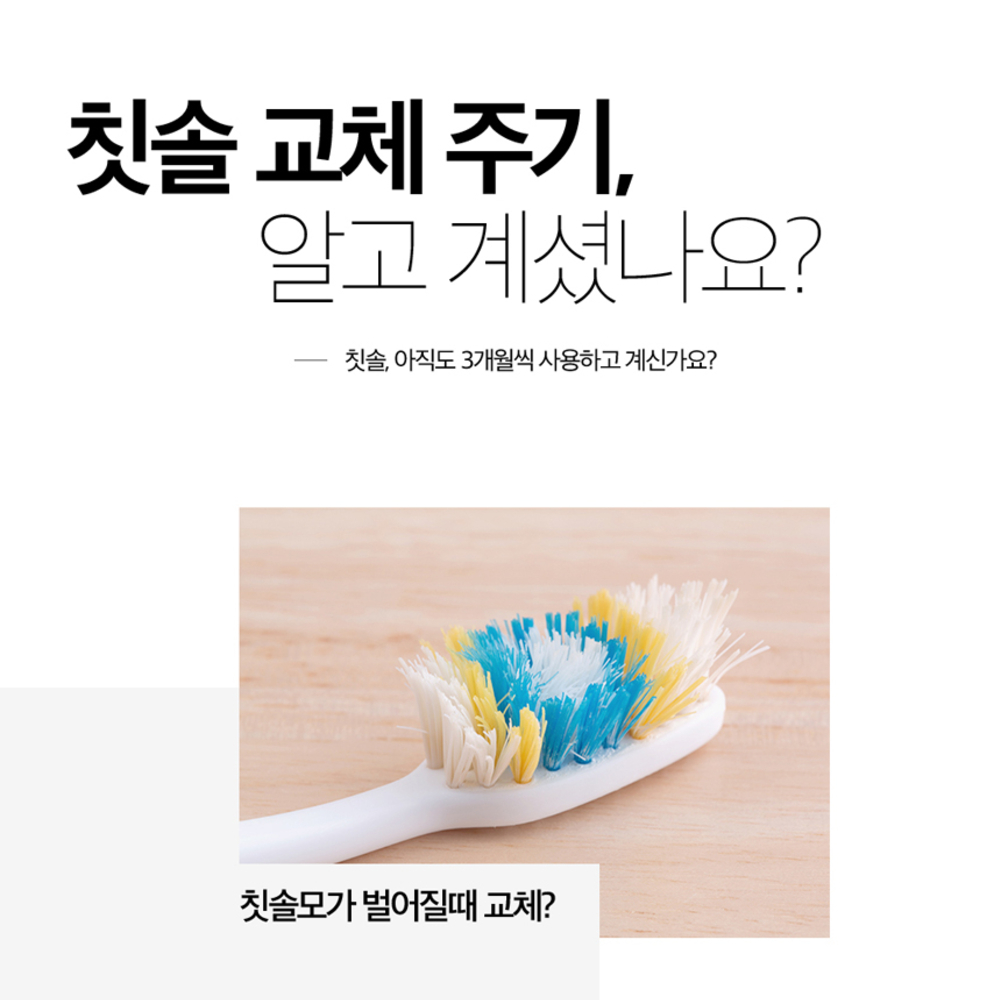 작은 헤드로 더 꼼꼼하게! 덴티넘 월간칫솔로 치아 관리 시작하세요