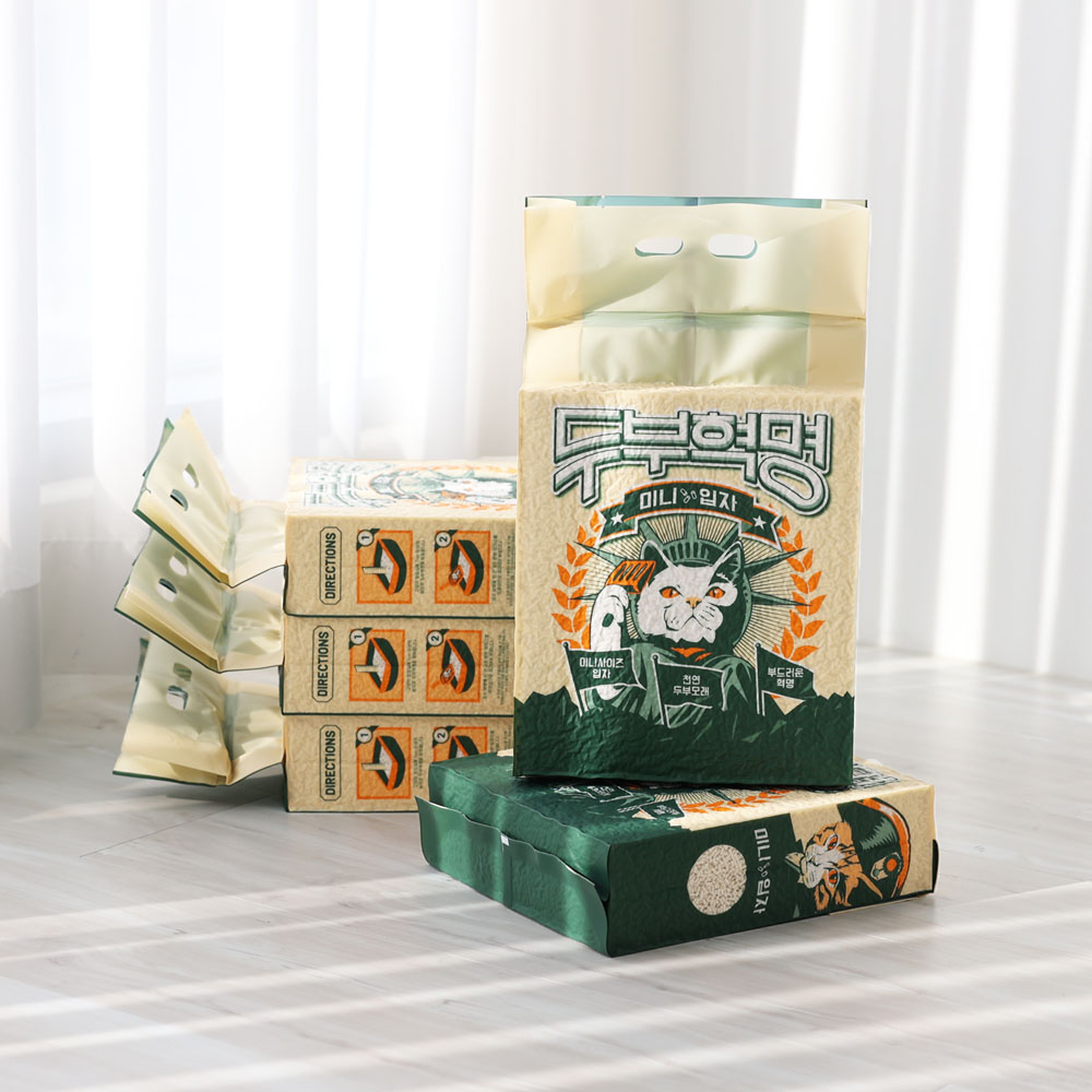 고양이 두부모래, 먼지 걱정 없이 깔끔하게 사용하는 방법