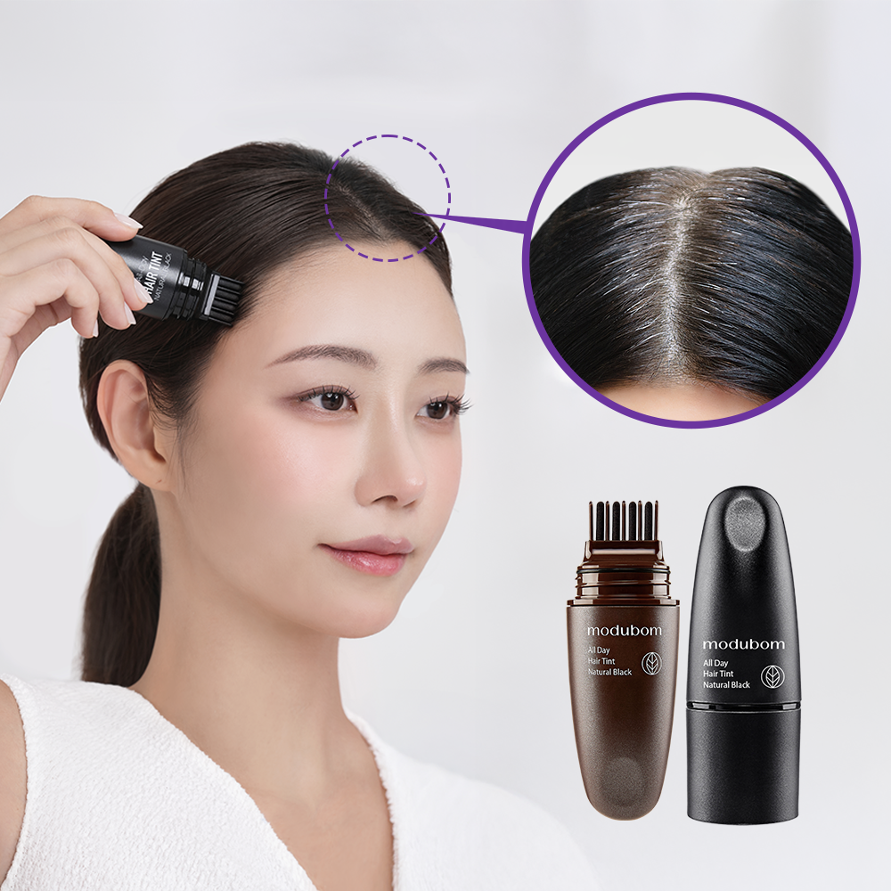 모두봄 올데이 헤어틴트 새치커버스틱 헤어마스카라 흰머리커버