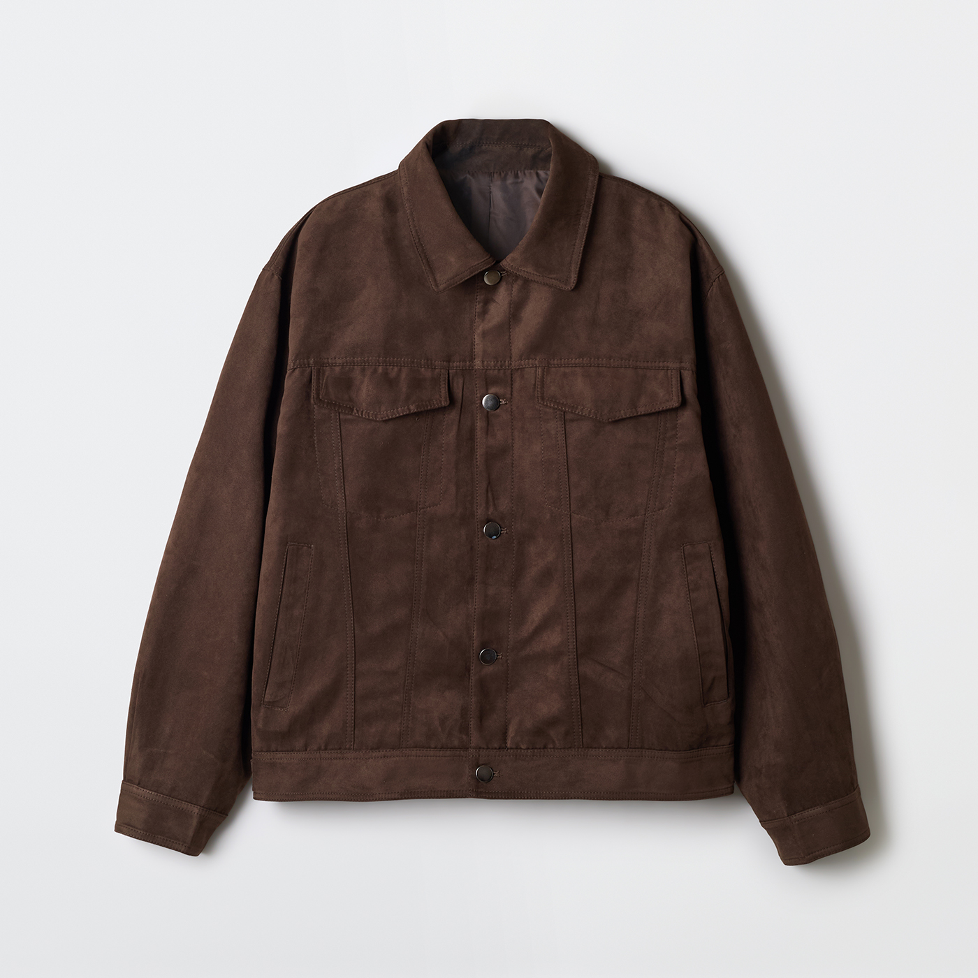 [슈퍼적립][스파오][신세틱레더] 스웨이드 트러커_SPJLG12M05