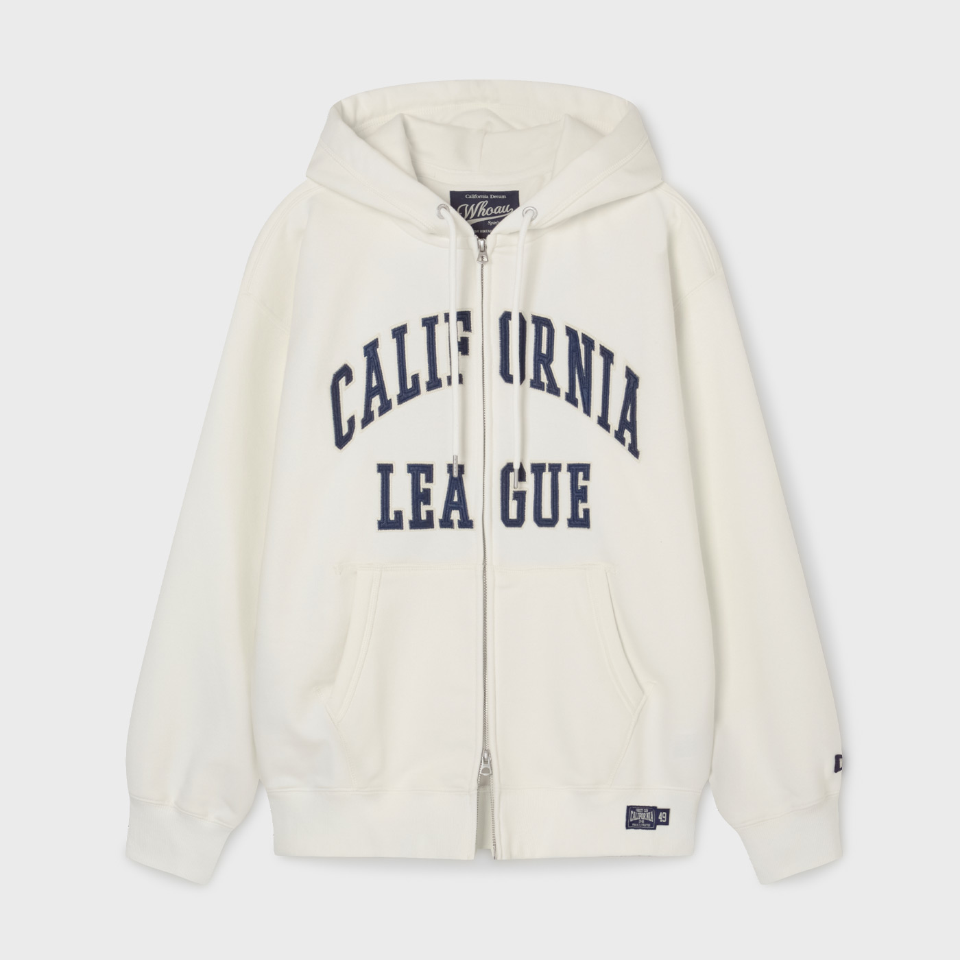 [후아유] 시그니처 패치 후드 집업(공용) / WHMZG1111U