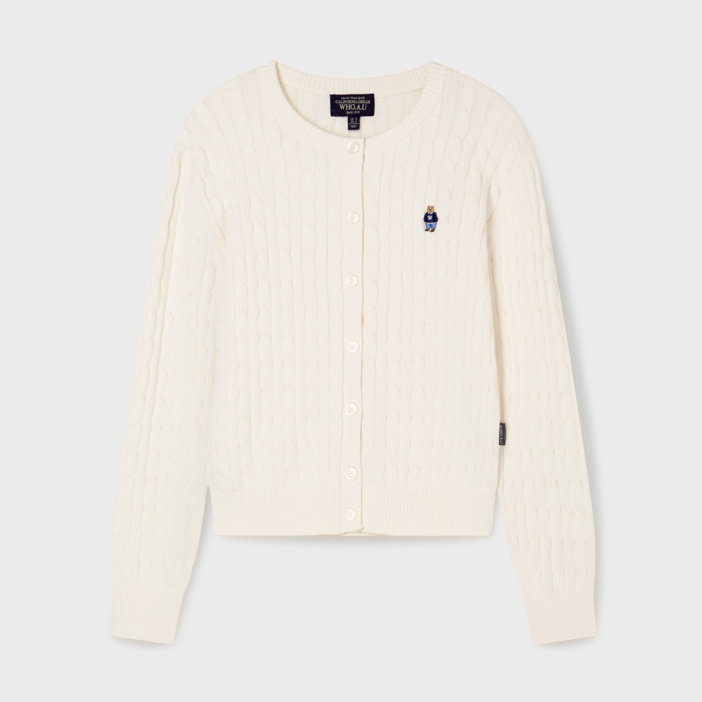 [후아유] 스티브 케이블 가디건(여성) / WHCKG2211F