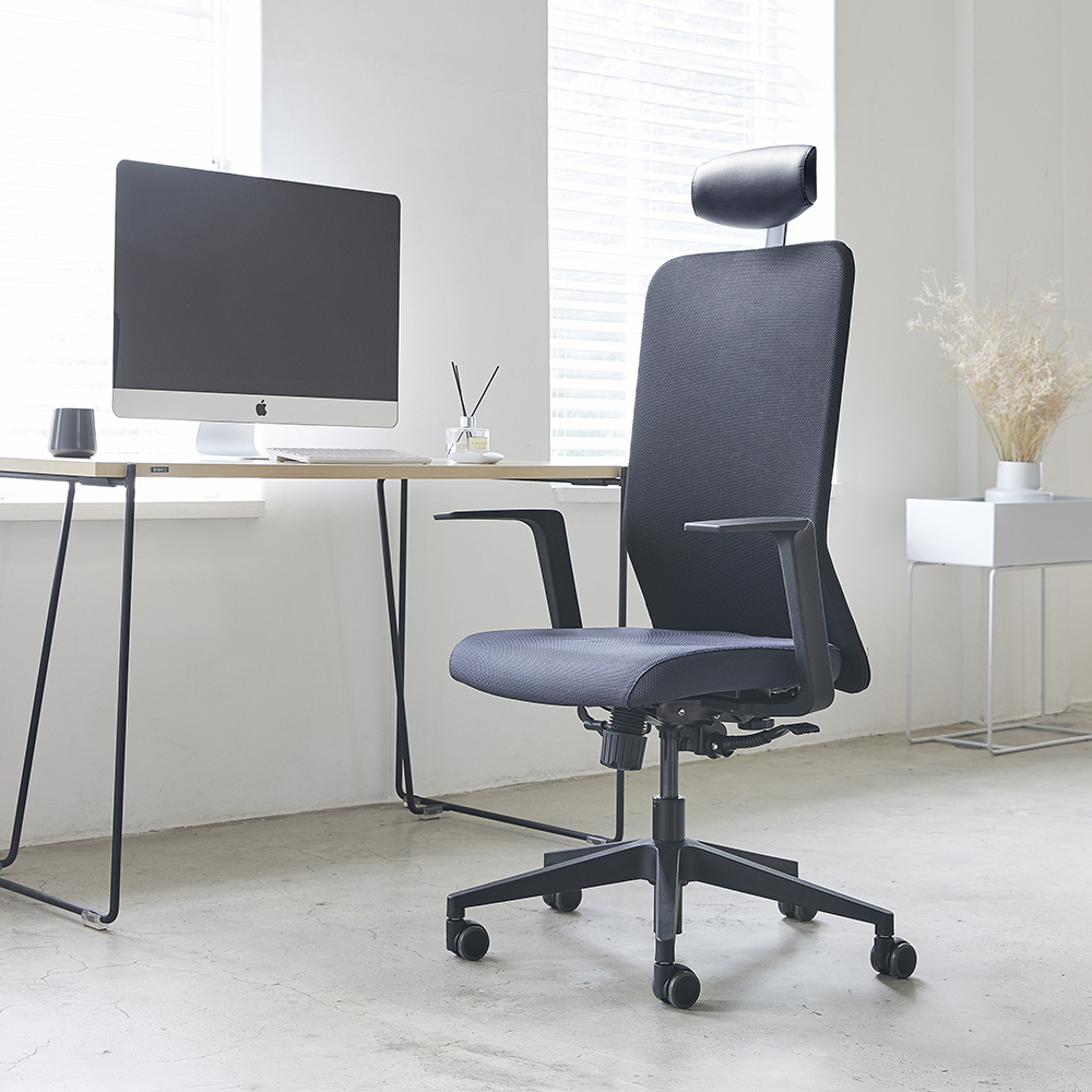 [슈퍼적립]듀오백 Q1 컴퓨터 메쉬 독서실 사무용 편한 높낮이조절 의자