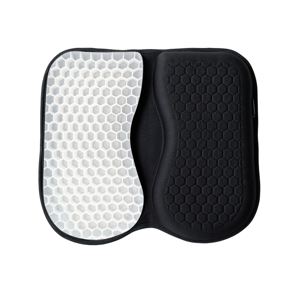 [슈퍼적립][N배송]듀오백 쿨링 듀얼젤 방석 통풍 벌집 방석 식탁 방석 허리에 좋은 의자 쿠션