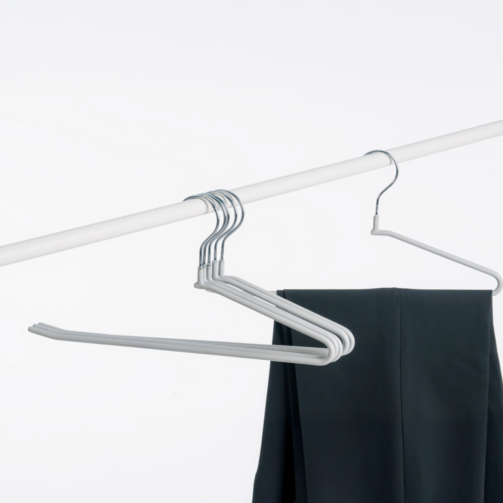 편하게 사용하는 회전형 논슬립 바지걸이와 치마걸이, 그레이 컬러 추천!