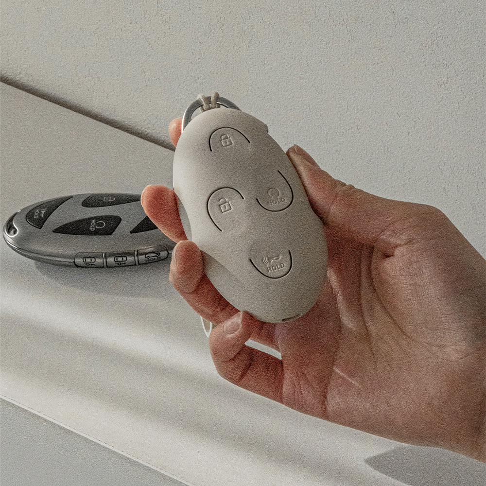 차 키케이스 자동차 스마트 폴리카보네이트 키링 키홀더