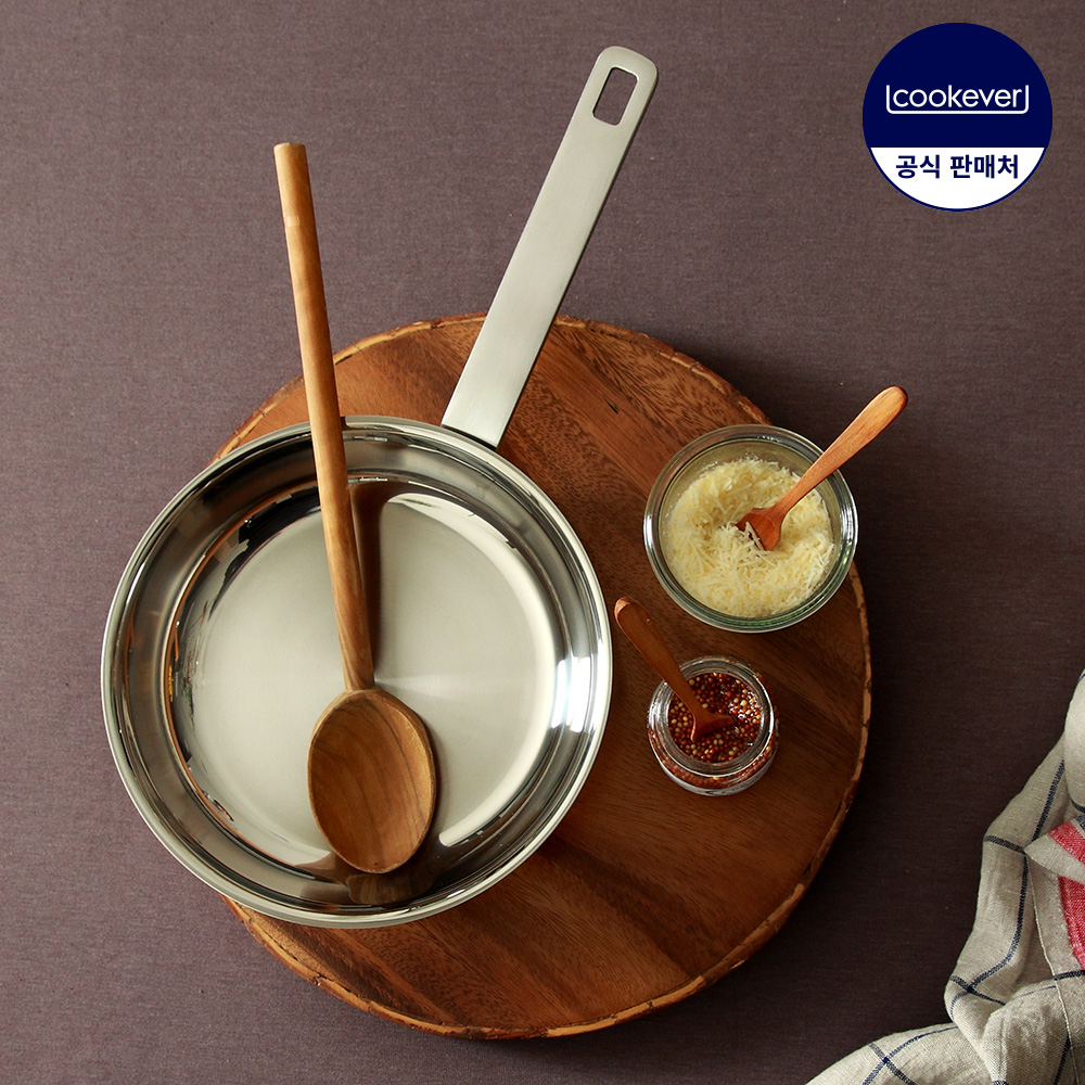 쿡에버 Cook304 인덕션 스텐 프라이팬 20cm / 스텐팬