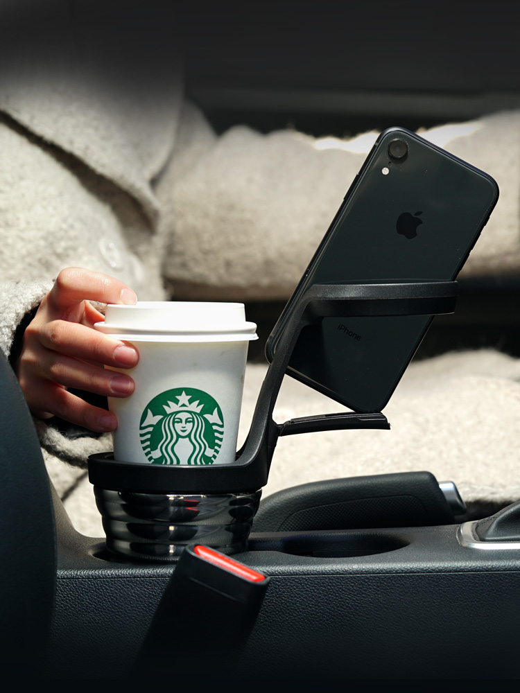 훠링 진공 냉온 차량용 멀티 자동차 컵홀더 2단형