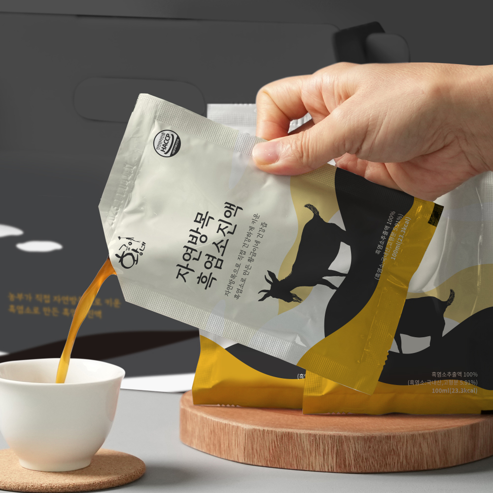 황금이네 자연방목 흑염소진액 엑기스 흑염소즙 100ml 30포