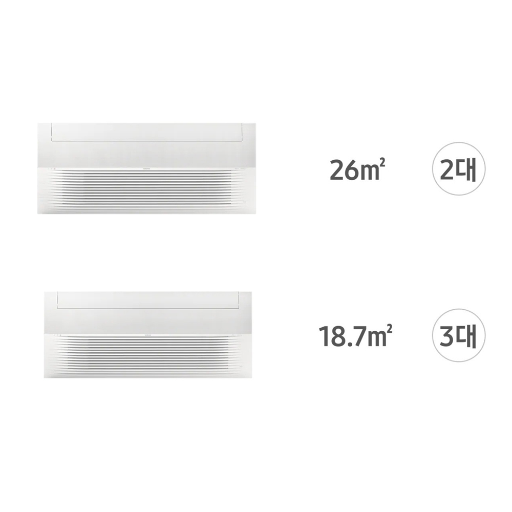 삼성 인피니트 무풍 시스템 천정형에어컨 기본설치비포함 5실, 108.1㎡, 다배관