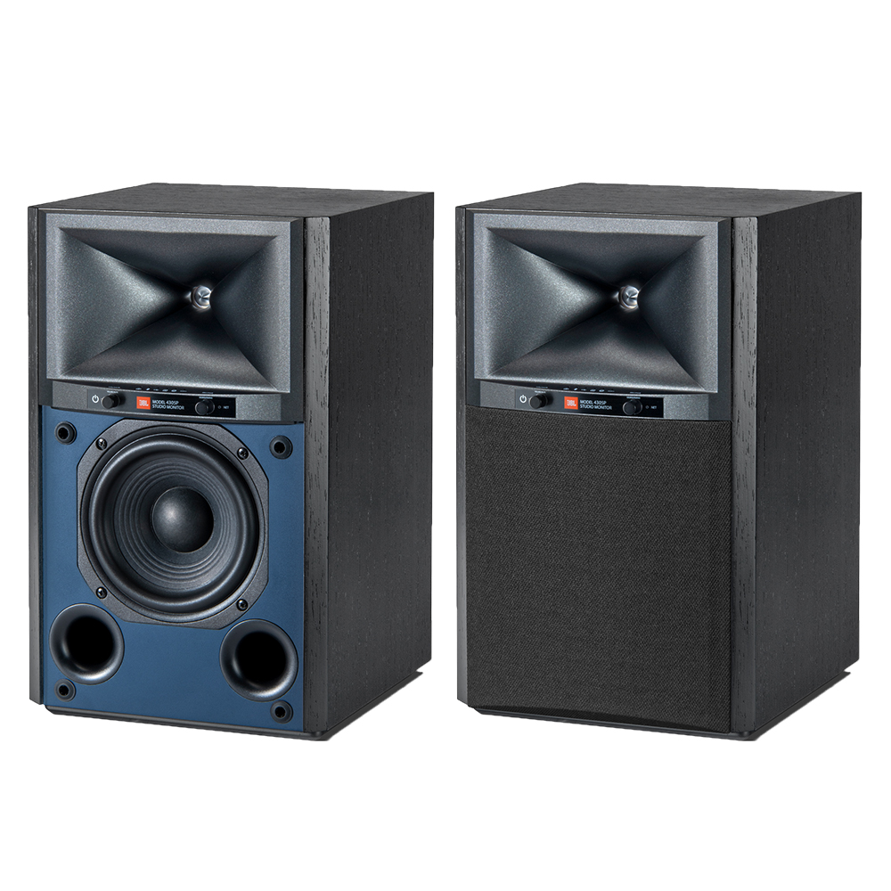 삼성공식파트너 JBL 4305P 액티브 모니터 데스크탑 블루투스 스피커 블랙