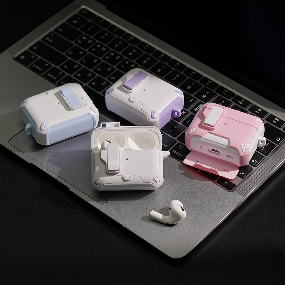 온아워 에어팟 프로2 케이스 2세대 분실방지 락 범퍼 맥세이프 케이스