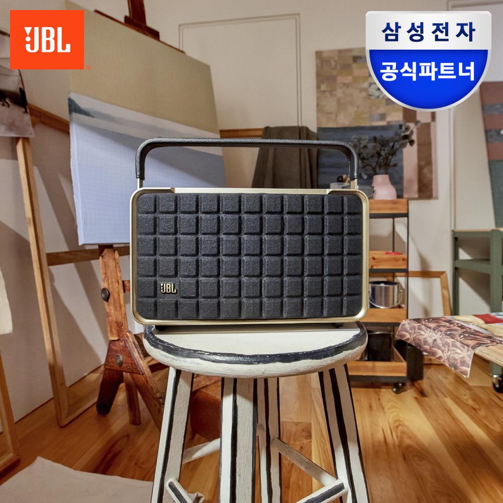 삼성전자 JBL 어센틱 300 블루투스스피커 휴대 무선 와이파이 카페매장 블랙
