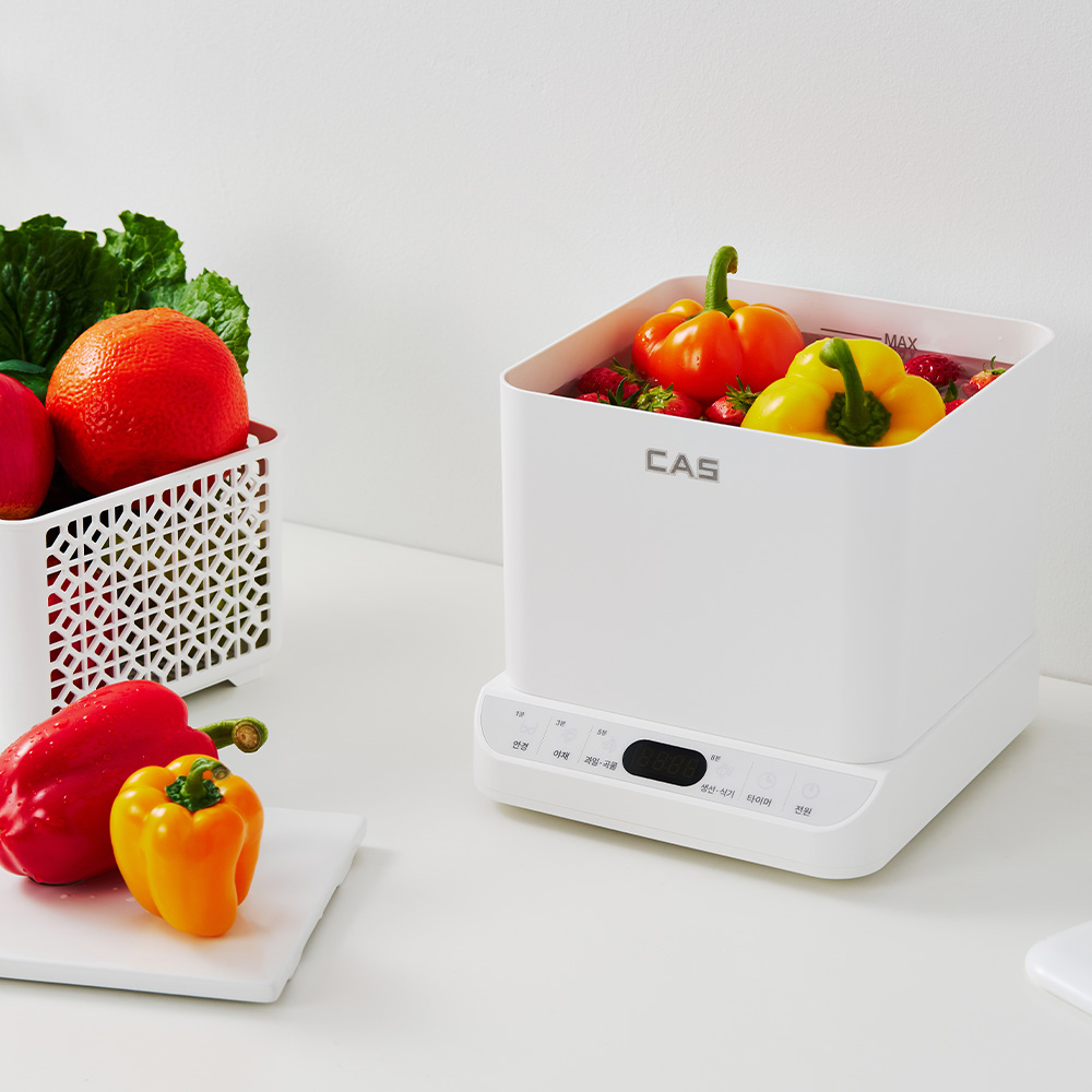 NEW 카스 TG-PLUS1 과일 야채 초음파 세척기 5L