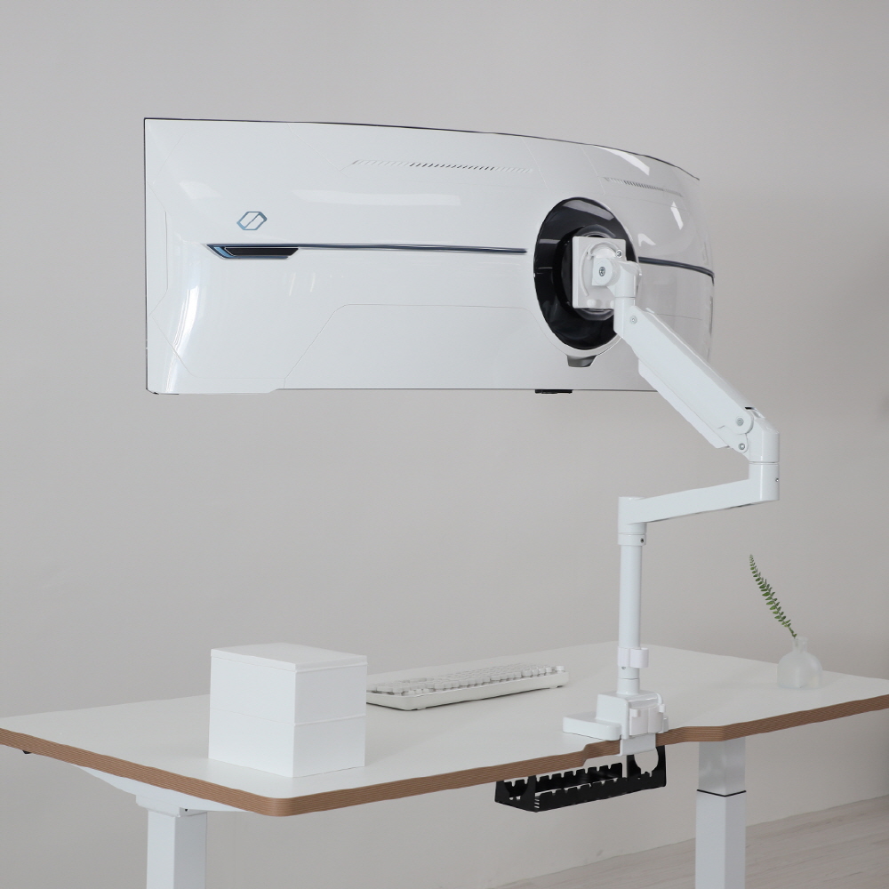 카멜마운트 PMA2XP 초 고중량 높이 조절 특화 폴타입 싱글 모니터 거치대 모니터암