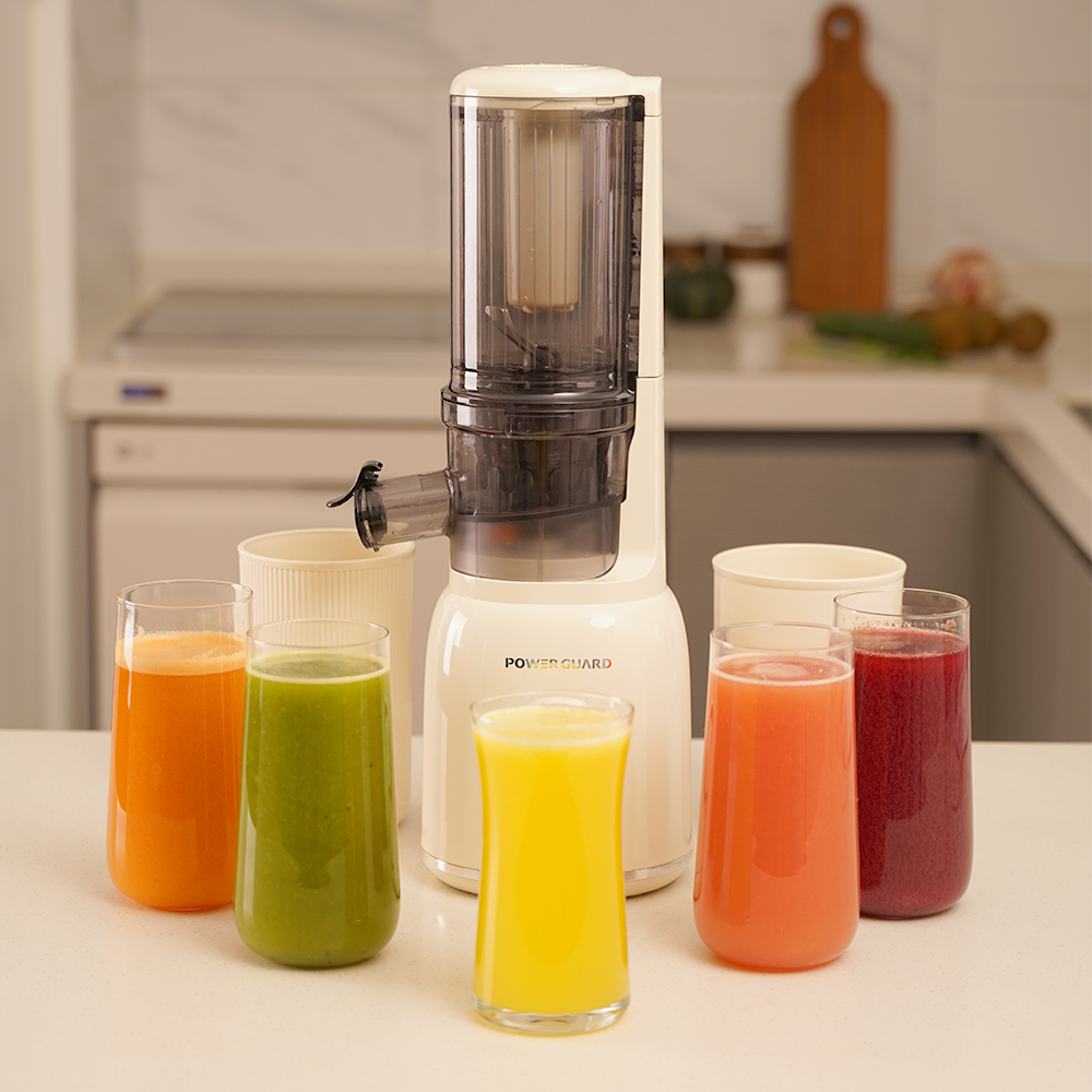 파워가드 착즙기 PG-J400 착즙기 쥬서기 원액기 녹즙기 슬로우주서 저속착즙