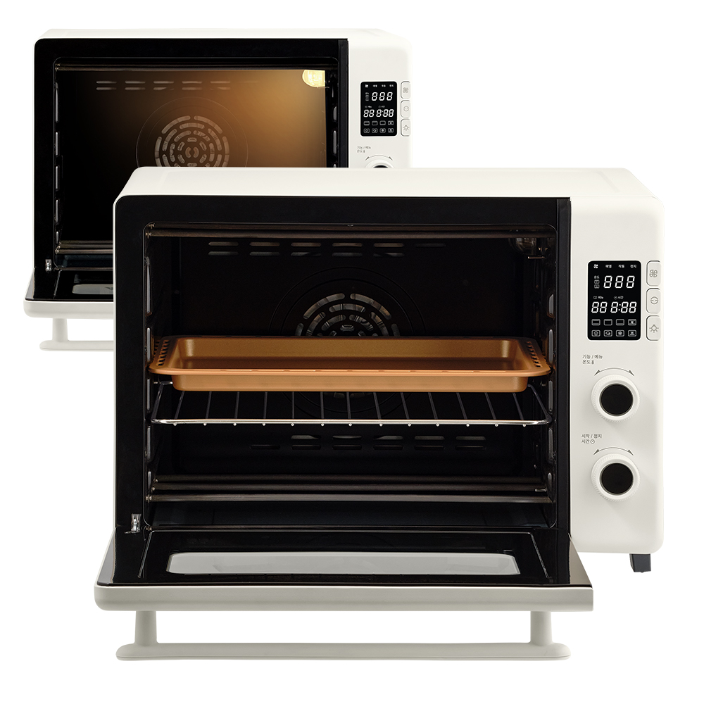 위즈웰 데일리 오븐 40L 제과 전기 가정용 컨벡션 디지털 천하제빵 GL40A