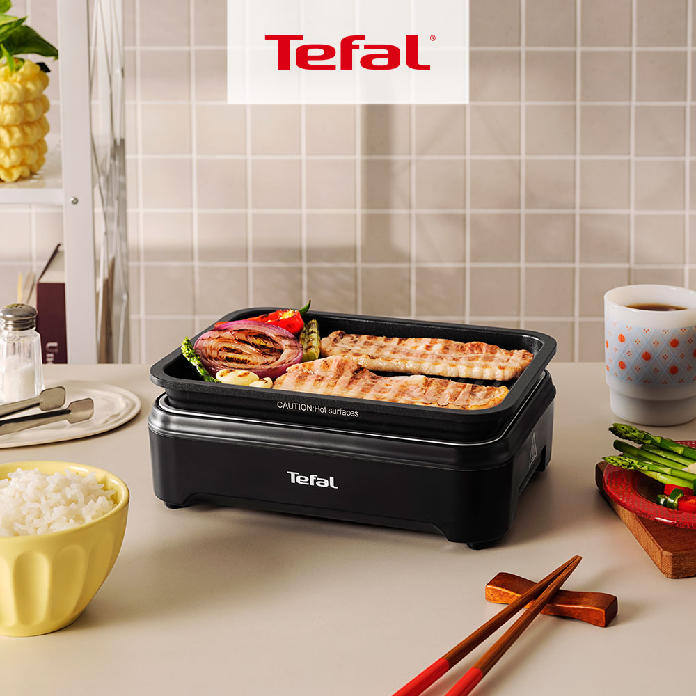 테팔 미니 그릴 블랙 GC5718KO