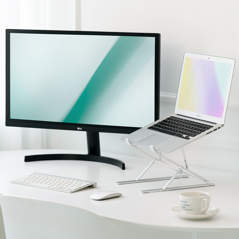 크리에이트 알루미늄 노트북 맥북 거치대 T3