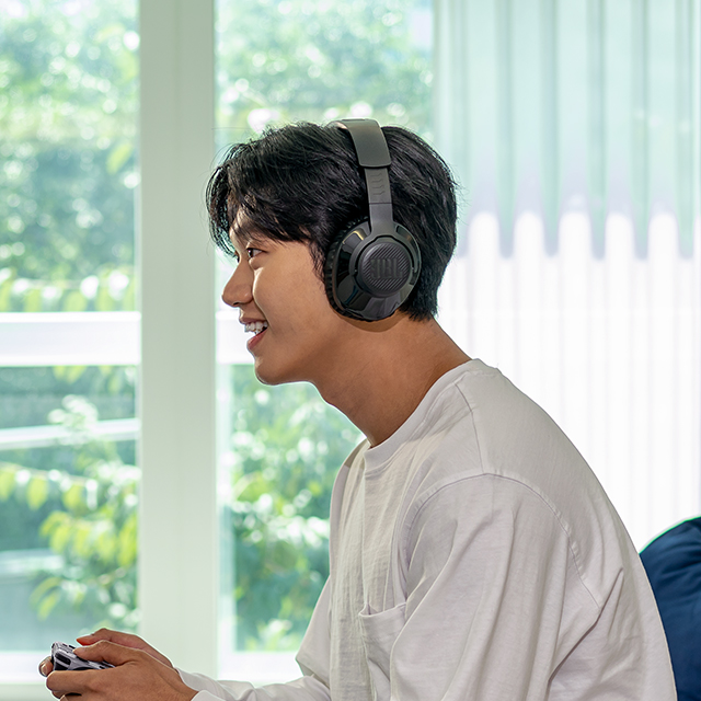 삼성공식파트너 JBL QUANTUM 350 퀀텀 무선 게이밍 헤드셋 블랙