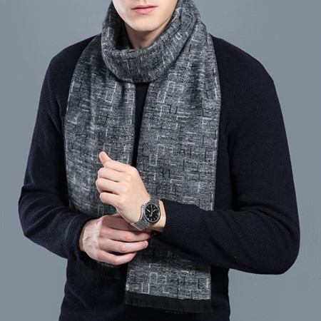 남성 머플러 캐시미어 울 목도리 선물 남자 정장 코디 따뜻하고 스마트한