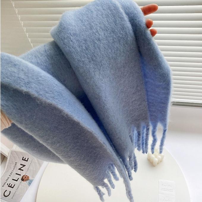 겨울목도리 여성 알파카목도리 대형머플러 오버사이즈목도리