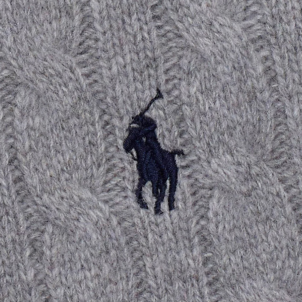 폴로 랄프로렌 시그니처 울 목도리 꽈배기 머플러